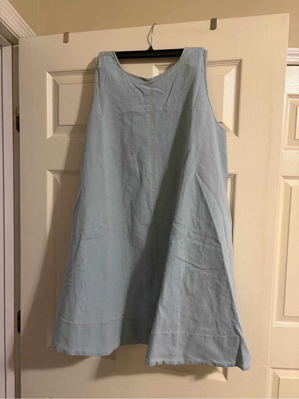 Light Blue Sleeveless Mini Dress - Classic Casual A-Line
